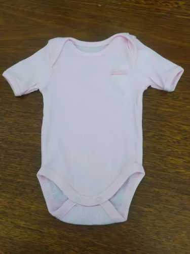 Body Para Bebê Rosa-claro Da Grow Up - Tamanho Prematuro