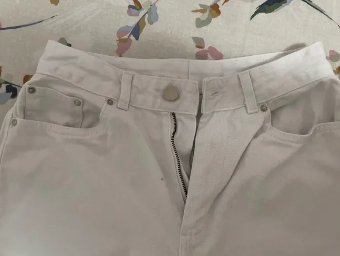 Calça Jeans Branca C&A