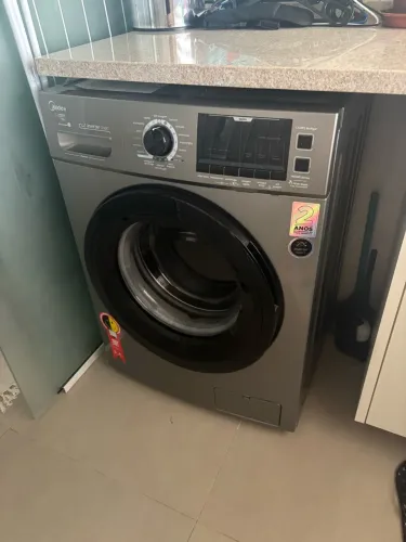 Lavadora Midea 11 kg Storm Wash Inverter Grafite 110 V - precisa de manutenção