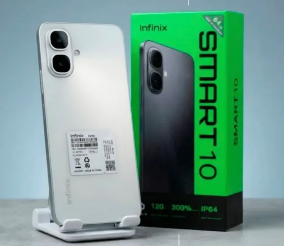 Celular Global Infinix - Smart 10 - 64/3 Silver (4G)