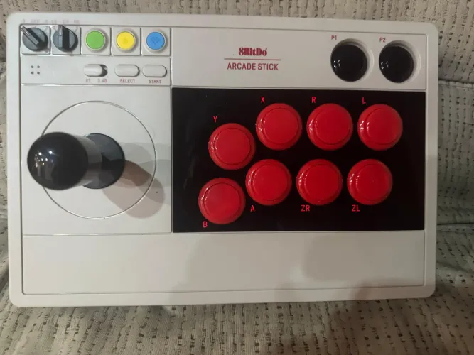 Controle Arcade 8bitdo SEM FIO BLUETOOTH 100% ORIGINAL - COM CAIXA 