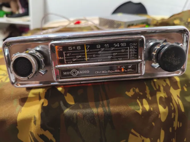 Rádio motoradio 3 faixas com bluetooth