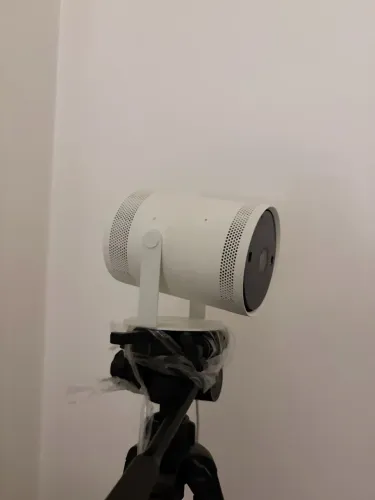 Projetor Samsung The Freestyle 2ª Geração Branco Smart Portátil - Novo - 1 Mês De Uso