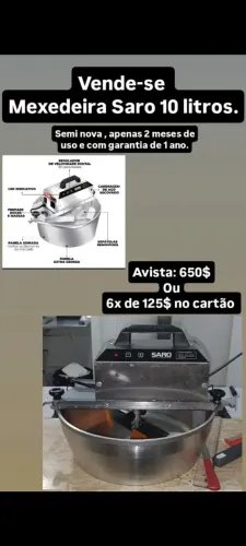 Panela mexedora saro 10l