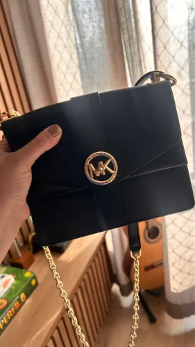 Bolsa michael kors greenwich preta - Original