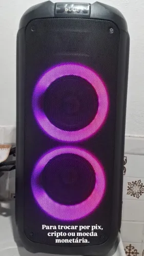 Caixa De Som Philips Party Speaker Bluetooth 1300w Usb Tws