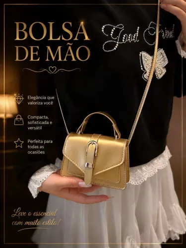 Bolsa de mão elegante