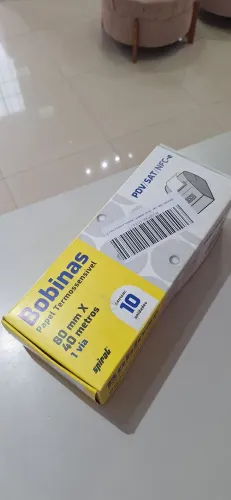 Bobina para impressora de cupom fiscal