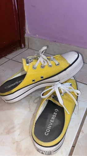 Tênis Conversa AllStar Mule Plataforma 