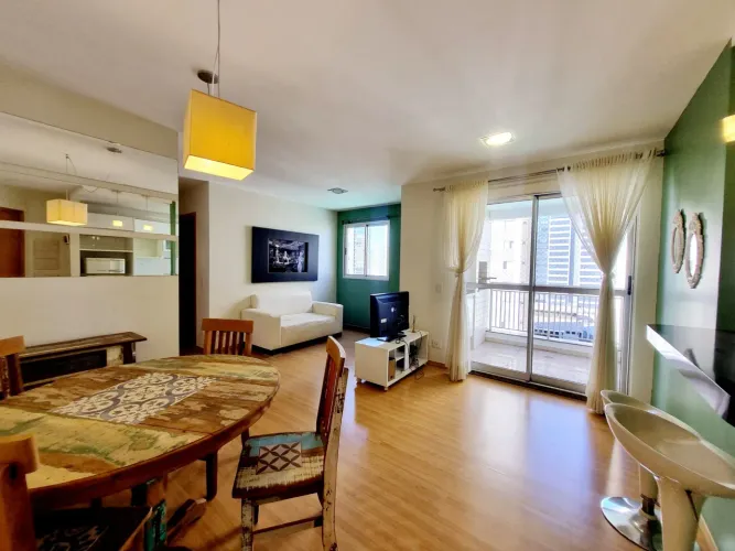 DUE TORRI MOBILIADO | R$3.000,00 - Apartamento para locação com 2 Quartos, Sala Estendida,