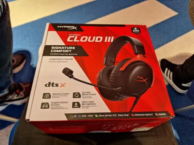 Headset Gamer Wireless Hyperx Cloud lll Wireless (Envio OLX Pay)