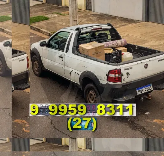 Frete com qualidade! Fernando1 - Transporte de Cargas em boa mão! Contato: *