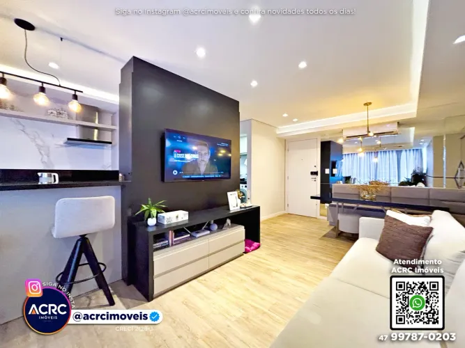 ACRC Imóveis - AP10144 - Apartamento a Venda no Bairro Fortaleza em Blumenau