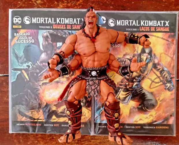Action Figure Goro Mortal Kombat X Storm Collectibles