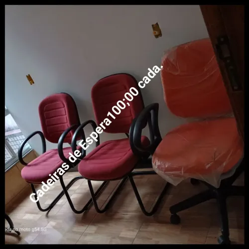 CADEIRAS DE ESPERA PROFISSIONAIS CONFORTO, QUALIDADE E PREÇO IMBATÍVEL! R$ 75 REAIS CADA