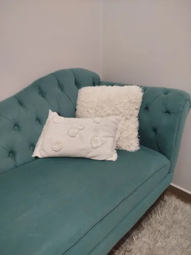 Lindo divã azul Tiffany