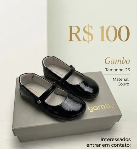 Sapatilha Gambo tamanho 26