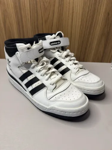 Tênis Adidas s Forum Mid Original Branco/Preto Estado de Novo/ TAM 41BR