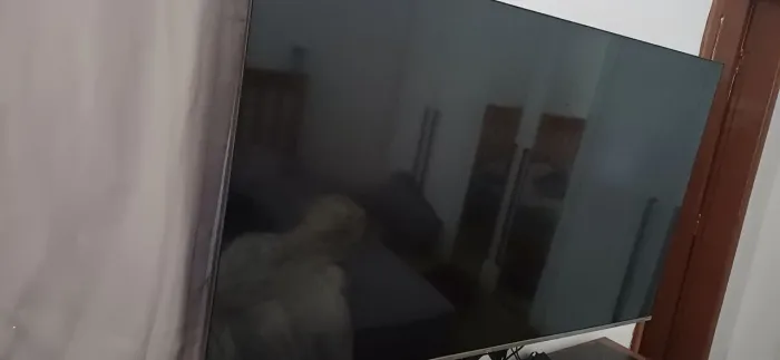 Tv TCL 55' com defeito na tela