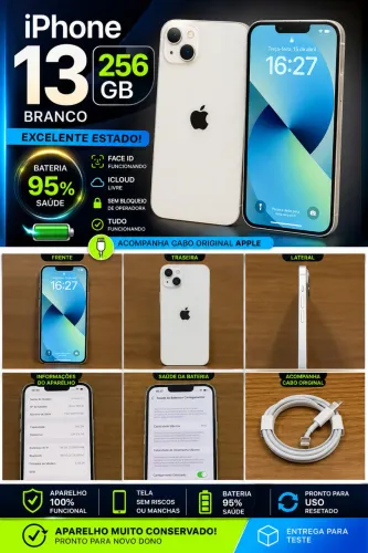 iPhone 13 256GB Branco