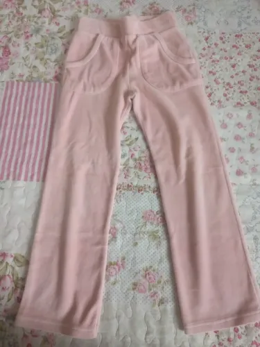 Calça infantil rosa