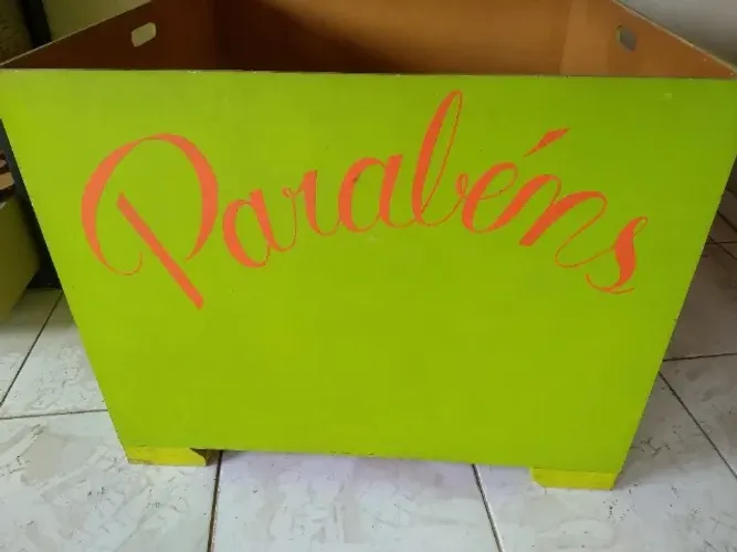 Caixa de madeira MDF