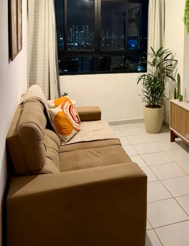 Sofá retrátil e reclinável - 3 lugares 