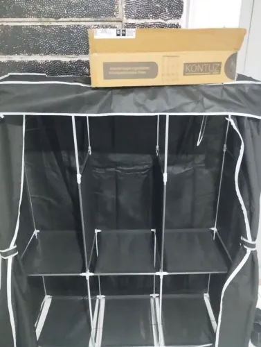 Guarda Roupa Casal Organizador 3 compartimentos Novo