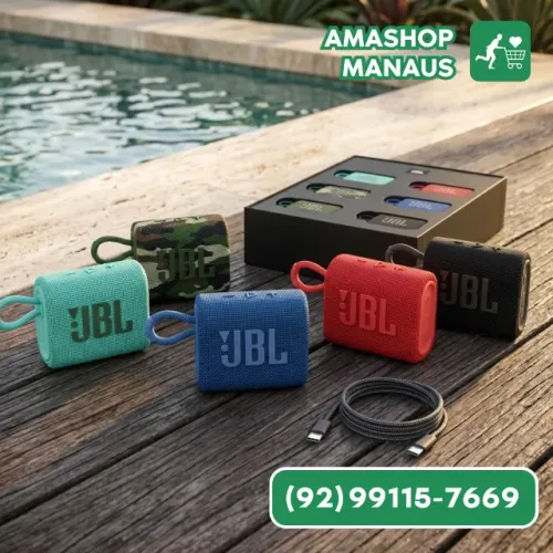 Mini Caixa de Som Bluetooth Go3