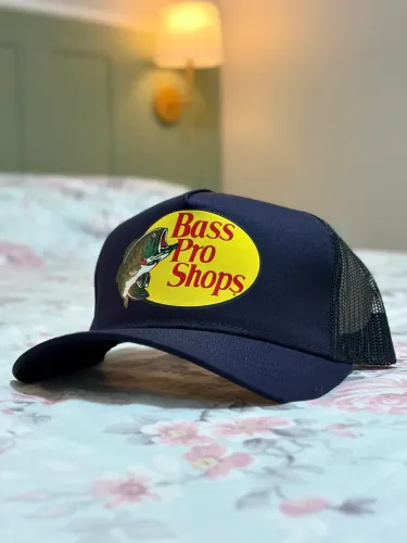 Boné Bass pro Shops azul escuro