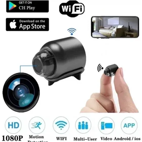 Mini Câmera X5 WiFi, Gravador De Vídeo, De Voz, Monitoramento De Segurança, Noturna