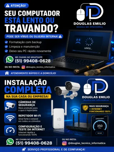 Técnico de Informática e Redes em Porto Alegre
