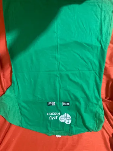 Camiseta Oficial JMJ Rio 2013 Verde Tamanho G - Original