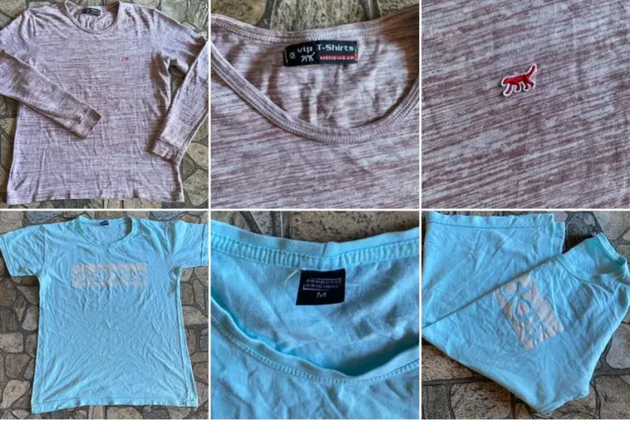 ? PROMOÇÃO IMPERDÍVEL - KIT 2 CAMISETAS MASCULINAS (M)