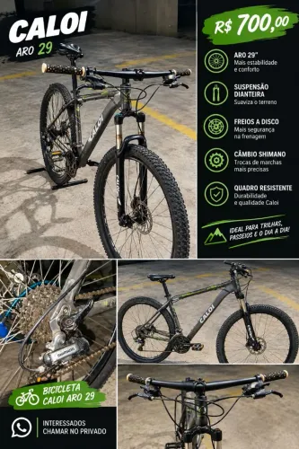 Bike Caloi aro29