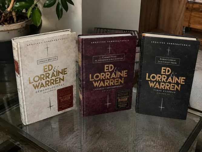 Ed e Lorraine Warren KIT 3 LIVROS