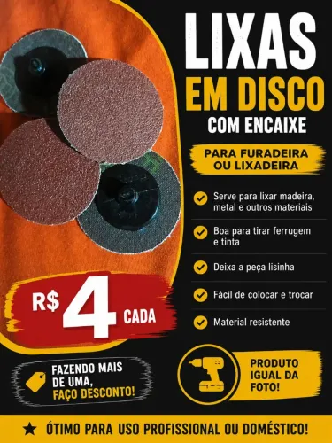 Discos de lixa