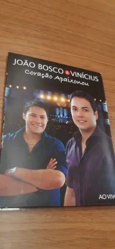 DVD João Bosco e Vinícius Coração Apaixonou