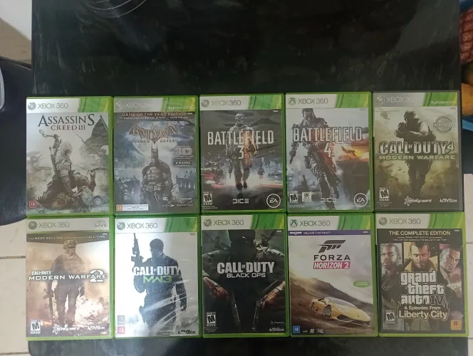JOGOS DE XBOX 360 ORIGINAIS