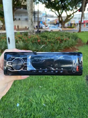 Aparelho de Som automotivo com Bluetooth (ALTA QUALIDADE)