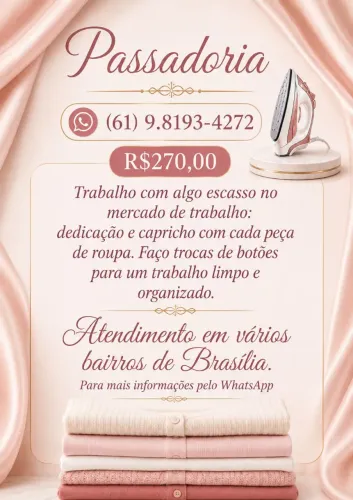 Passo Roupas- Passadoria 