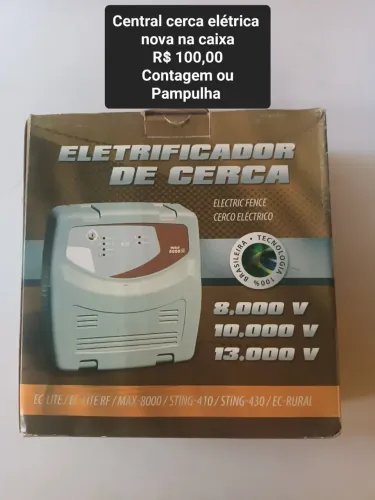 Central para cerca elétrica residencial 