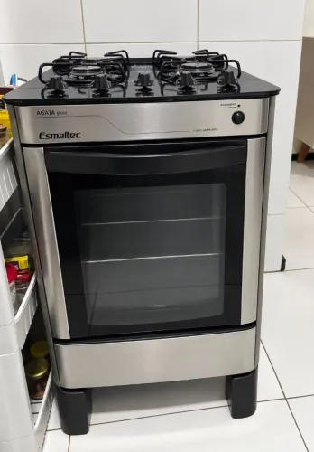 FOGÃO 4 BOCAS ESMALTEC