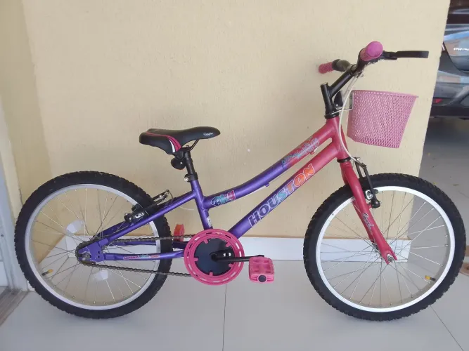 Bicicleta infantil aro 20 rosa