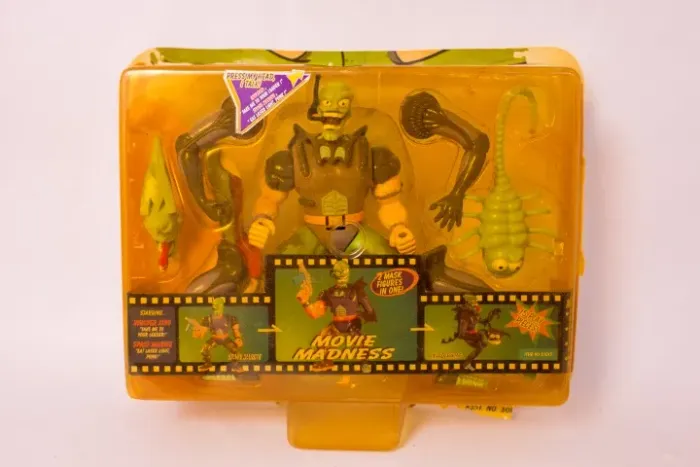 4 Bonecos O Máscara da Toy Island da série animada 1997 (raro)