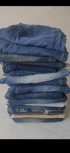 Lote Fechado Com 17 Calças Femininas Todas Tamanho 38 / Todas Por R$80,00 Reais