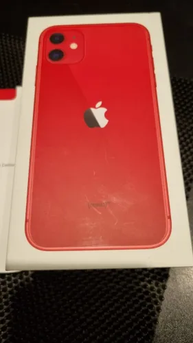IPHONE 11 256GB Vermelho - SAÚDE DA BATERIA 76%