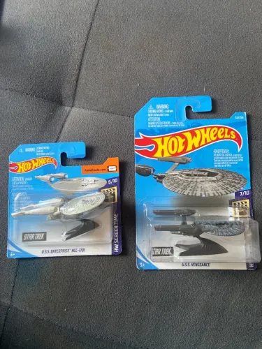 Hotwheels Star Trek naves