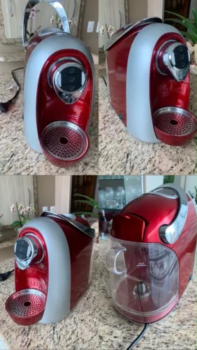 Cafeteira 3 Corações Modo - Vermelha - 220V - Impecável