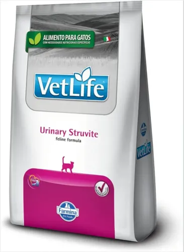 Vet Life Ração Farmina Natural Urinary Struvite